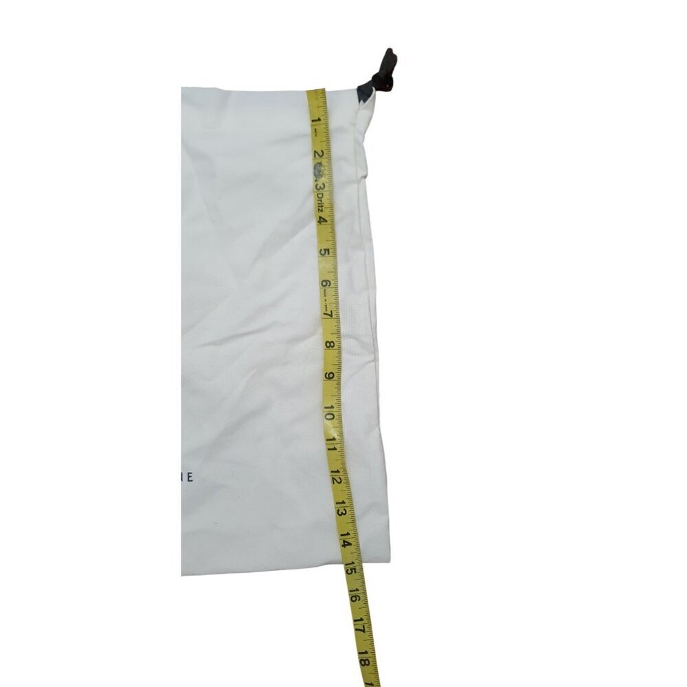 Authentic Celine Drawstring Dust Bag/Pouch CREAM Fabric Size 15x13 - Picture 5 of 6